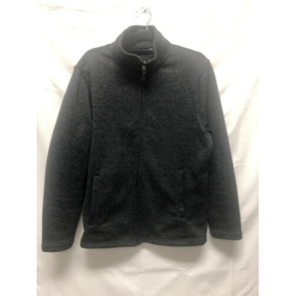 Beverly Hills Polo Club Men's Full Zip Jacket Gray-Black Size M